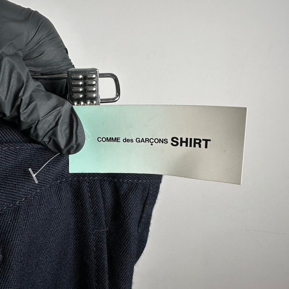 Made in France! Comme des Garcons Wool Pants BNWT - Picture 5 of 8